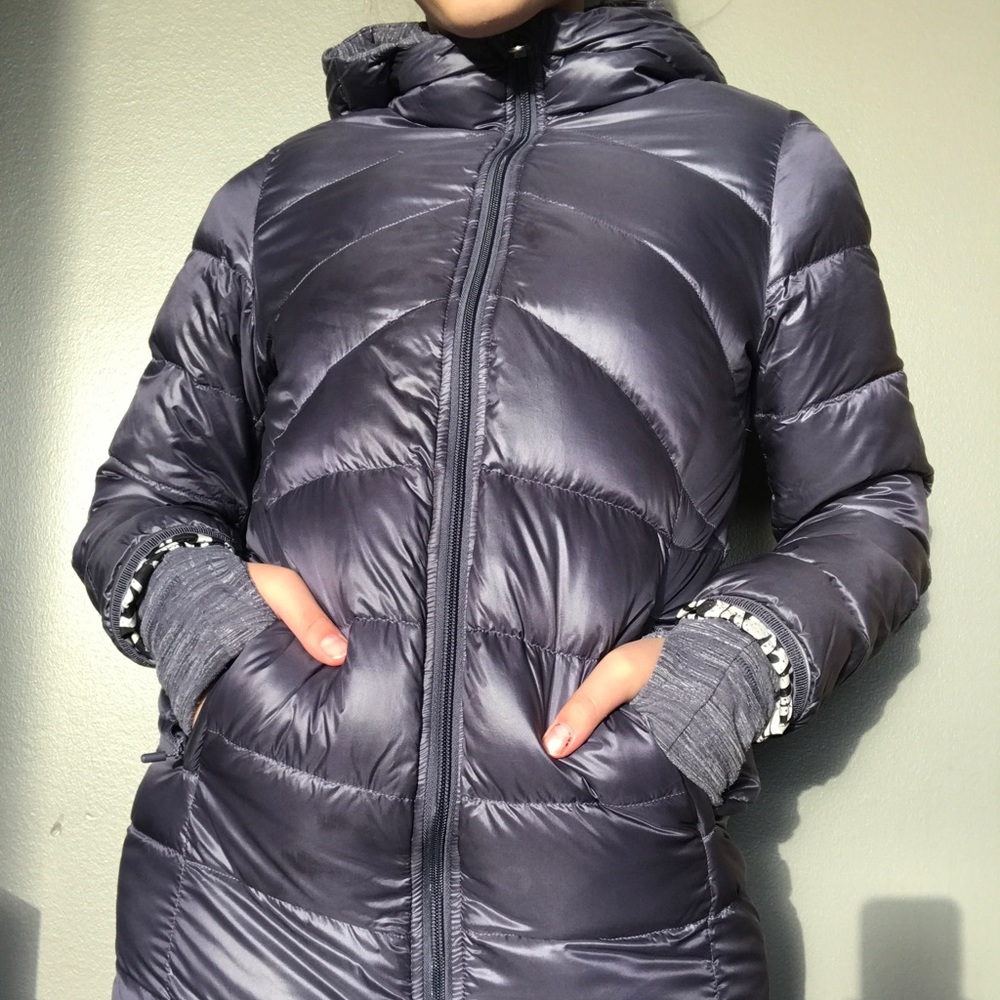 Long down ivivva puffer coat!!